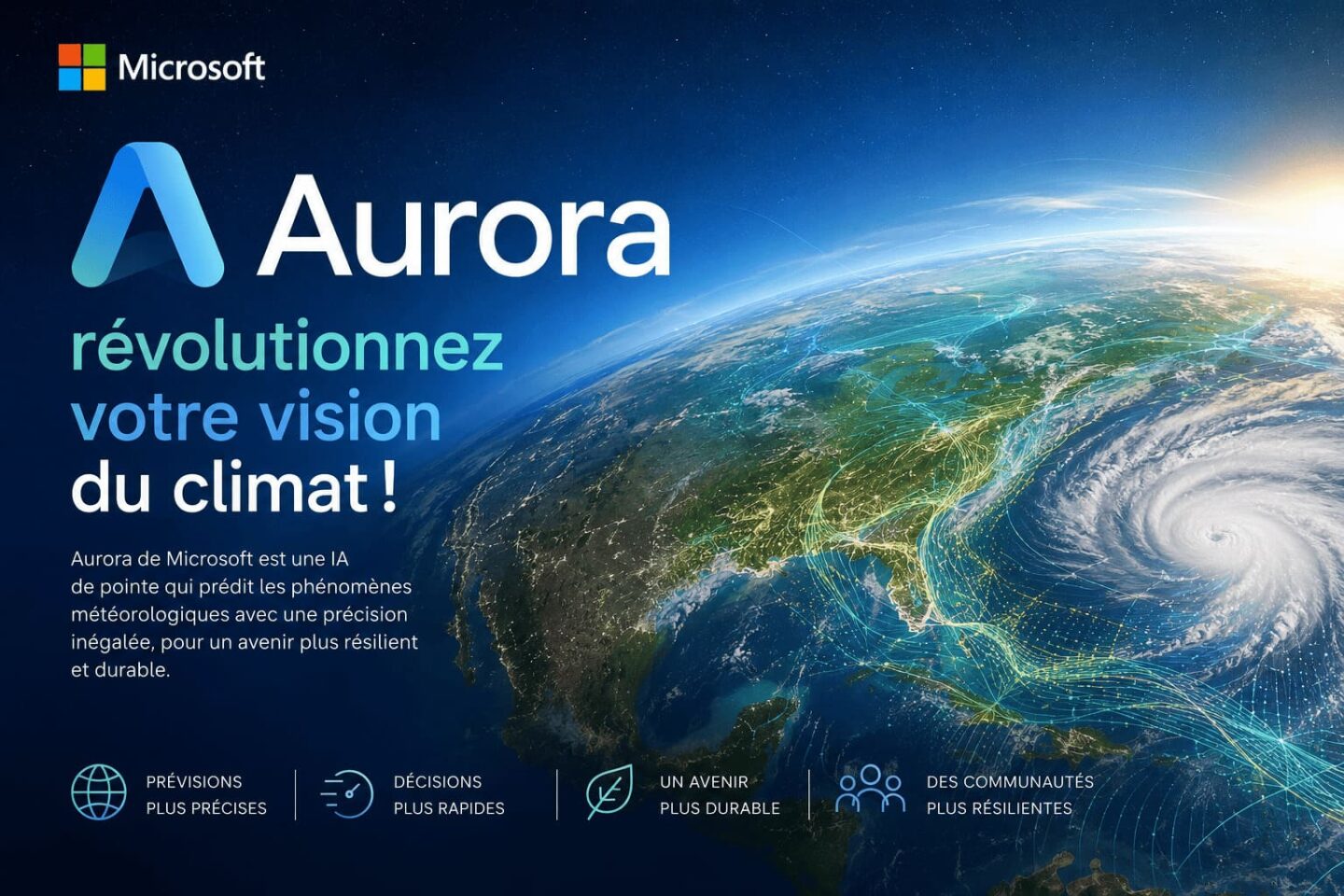 Aurora de Microsoft : révolutionnez votre vision du climat!